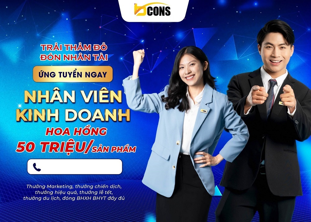 tuyen dung bcons centercity