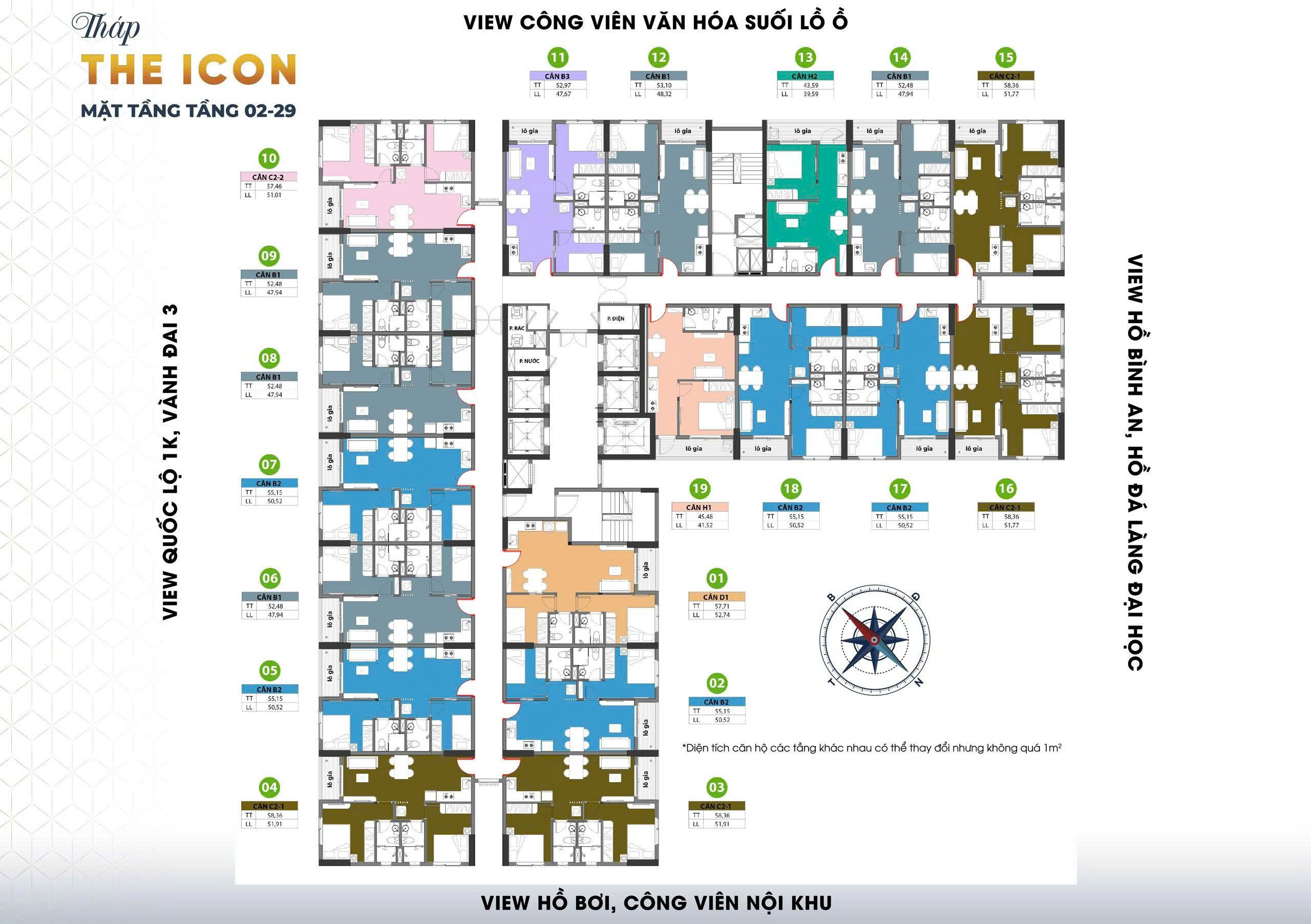 mat bang bcons center city